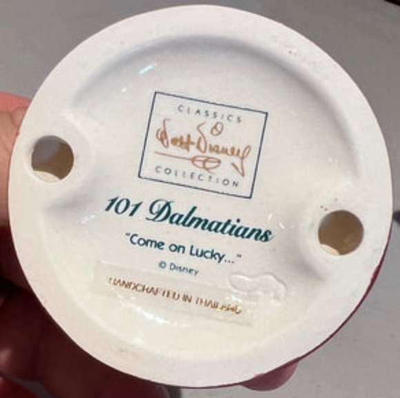 WDCC 101 Dalmatians Lucky and TV "Come on Lucky" Walt Disney Classics Collection - Picture 4 of 6